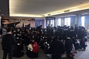 オークランド空港到着