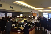 バレンタインで昼食
