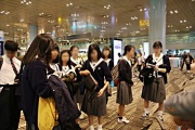 チャンギ空港到着