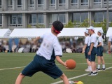 ハンドボール投げ