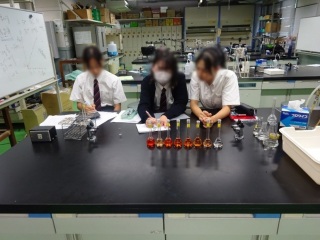 鉄イオン水溶液が完成