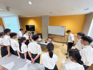 最後は実証実験。秒数を計算して点数が加算される