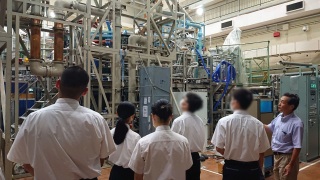 ﾍﾘｵﾄﾛﾝJ装置見学②