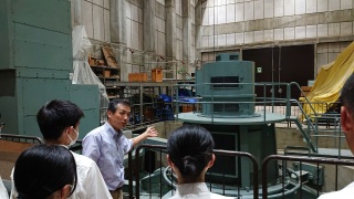 ﾍﾘｵﾄﾛﾝJ装置見学③